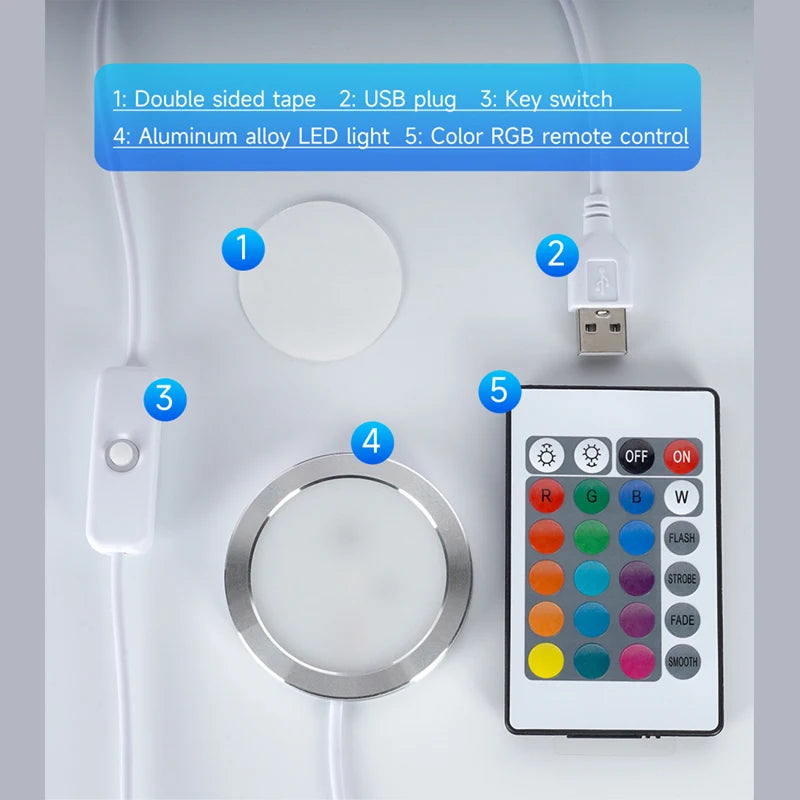 For Bambu Lab Led Lamp Kit 001 Hardware 3d Printing Parts Bambulab Light Kit Led Light Parts Model