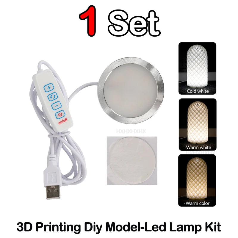 For Bambu Lab Led Lamp Kit 001 Hardware 3d Printing Parts Bambulab Light Kit Led Light Parts Model