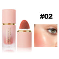 HANDAIYAN 6 Colour Matte Liquid BlushEasy to apply long lasting waterproof blush sponge brush head